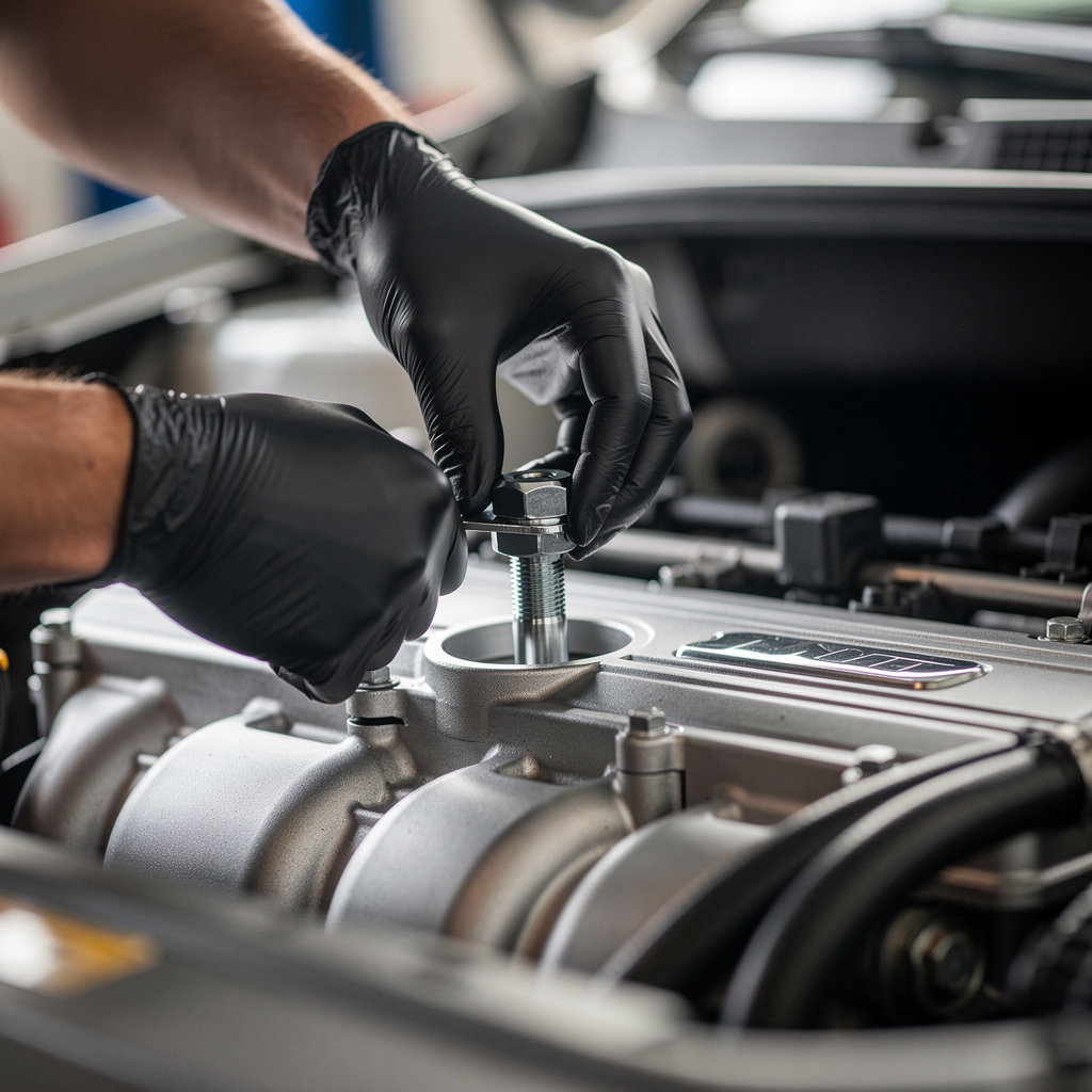 Madison Auto Repair professional mechanic performing expert brake repair and maintenance services in San Diego